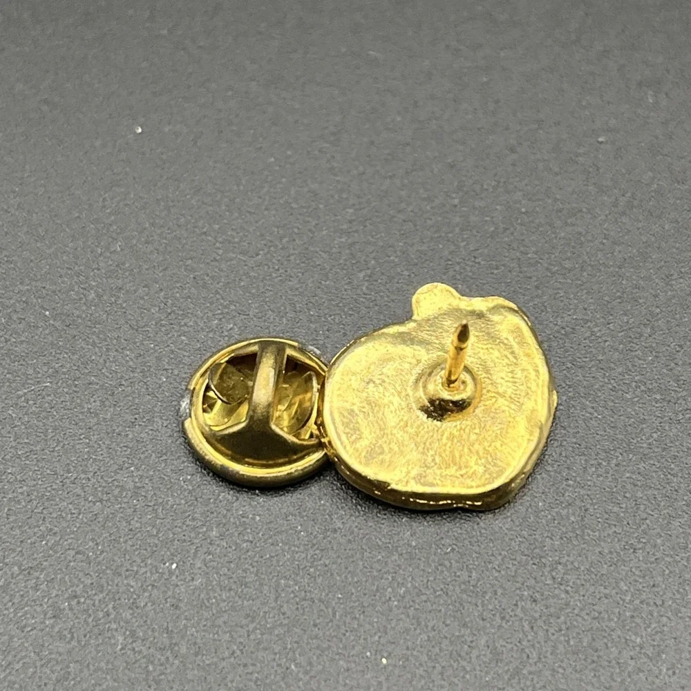 Smiley Face‎ Santa Claus Hat Christmas Holiday Lapel Hat Pin